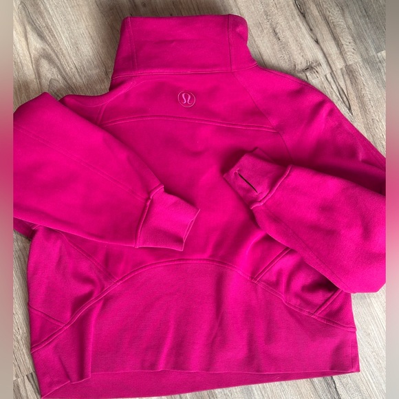 Lululemon Athletica Pink Half-Zip Sweatshirt - Picture 2 of 5